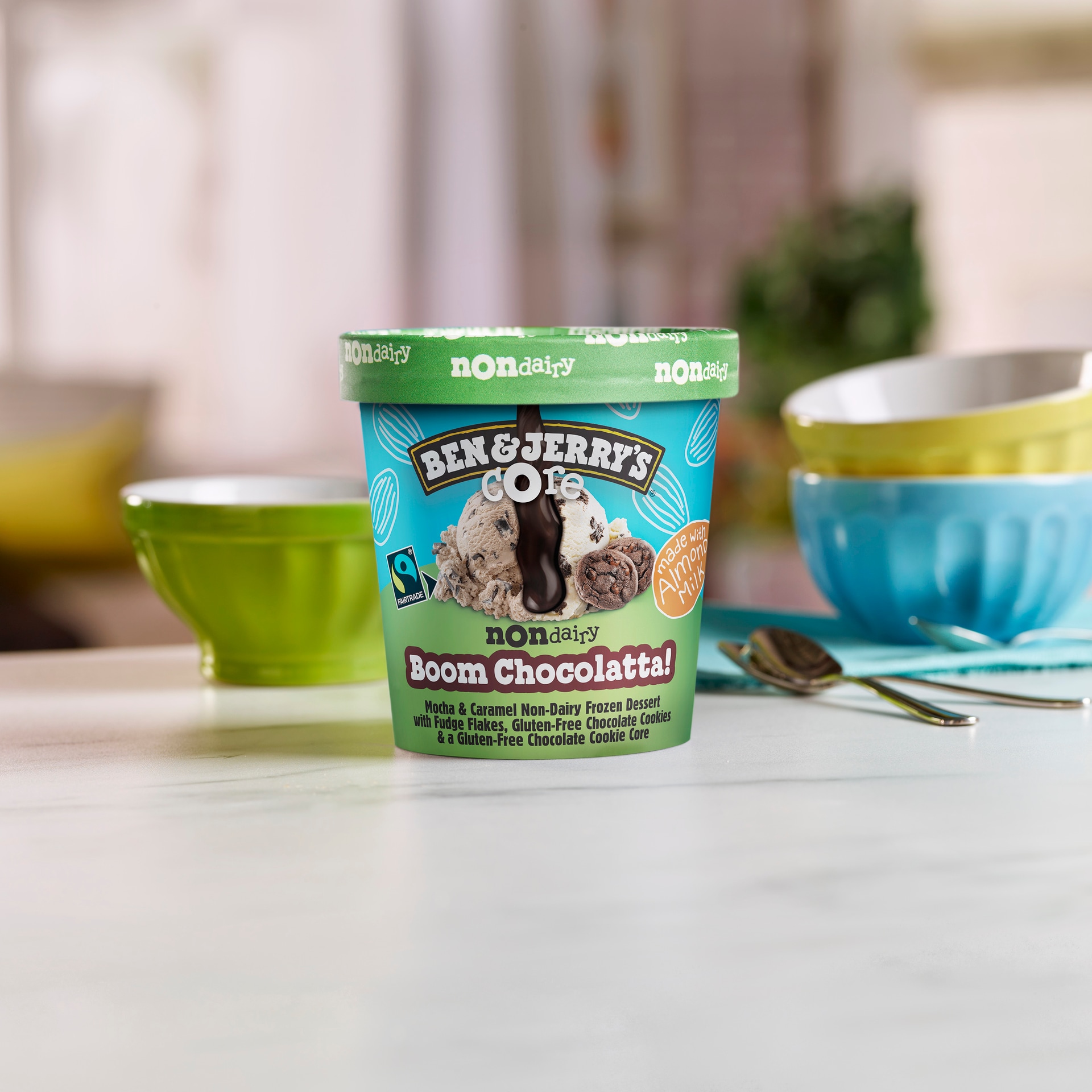 Boom Chocolatta Non-Dairy Core | Ben & Jerry's Boom Chocolatta Non-Dairy Core | Ben & Jerry's